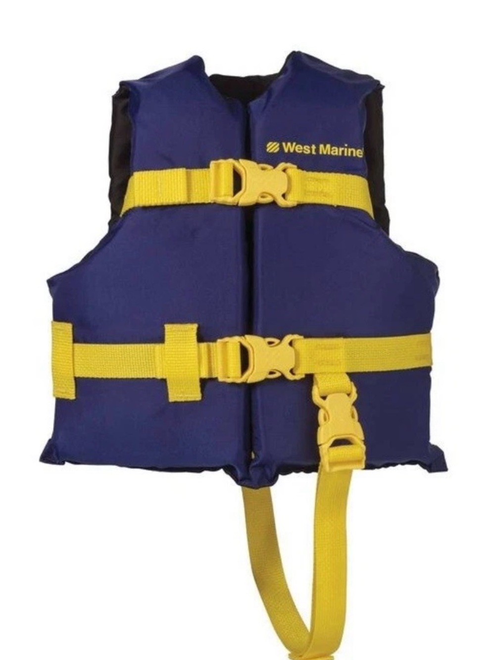 West Marine Life Jacket Vest Infant Child Up 50 Lbs USCG Approved Boat Sail Pool